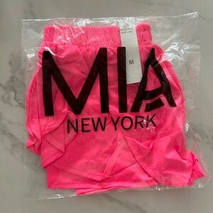 MIA New York Kids Coral Pink Shorts